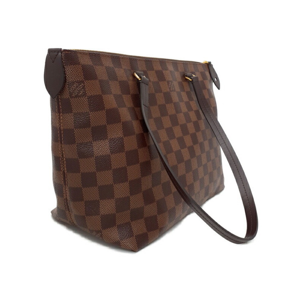 Louis Vuitton Brown Bag Tote Ebene Iena Damier